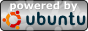 powered by ubuntu button